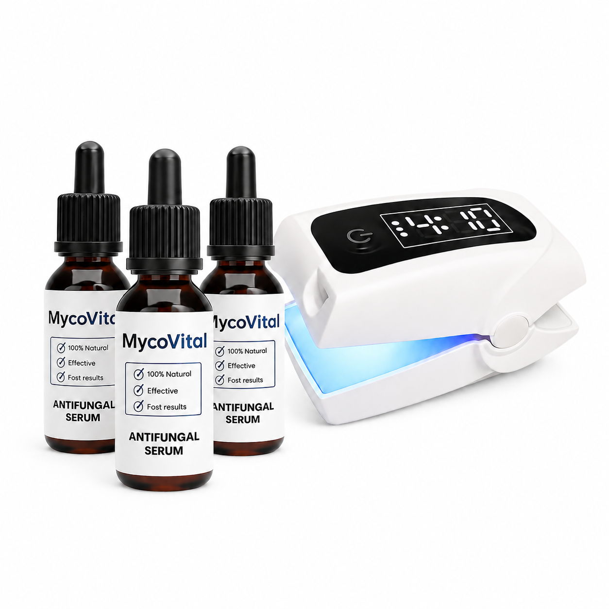 MycoVital ProLight™ Growth Kit - 1 Device + 3 Serums (3 Months)